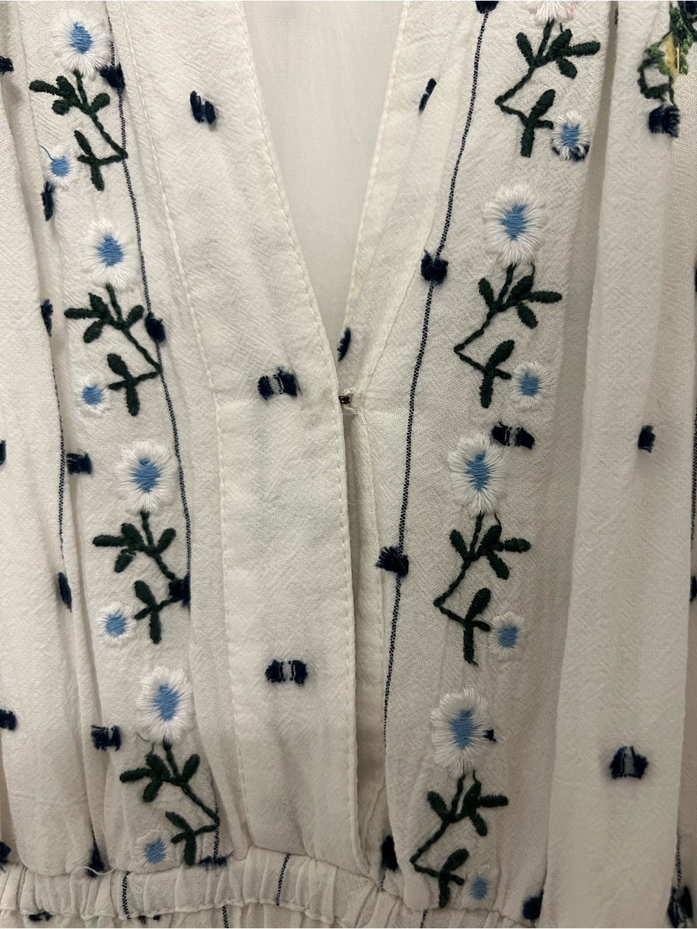 Anthropologie The Somerset Embroidered Dobby Maxi Dress - Picture 2 of 11